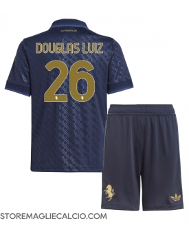 Juventus Douglas Luiz #26 Maglia Gara Terza Repliche 2024-25 Bambino